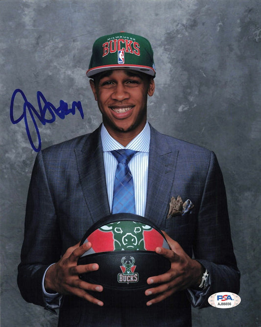 John Henson signed 8x10 photo PSA/DNA Milwaukee Bucks Autographed