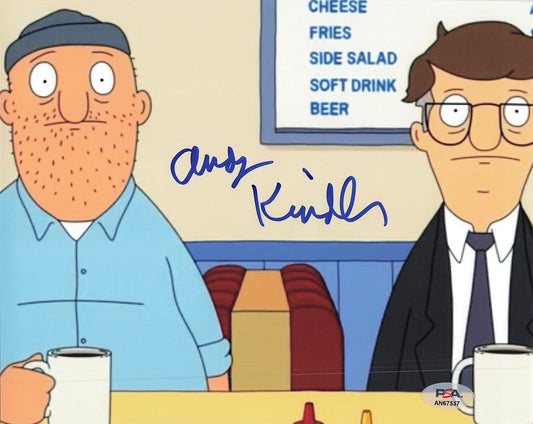 Andy Kindler signed 8x10 photo PSA/DNA Autographed Actor Bob's Burgers