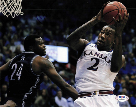 Cliff Alexander signed 8x10 photo PSA/DNA Kansas Jayhawks Autographed