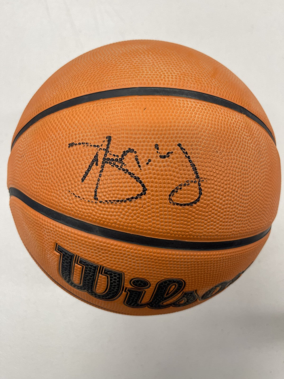Amari Bailey Signed Basketball PSA Hornets