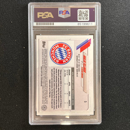 2021 Topps Soccer #5 Malik Tillman signed Card PSA/DNA AUTO FC Bayern Munich