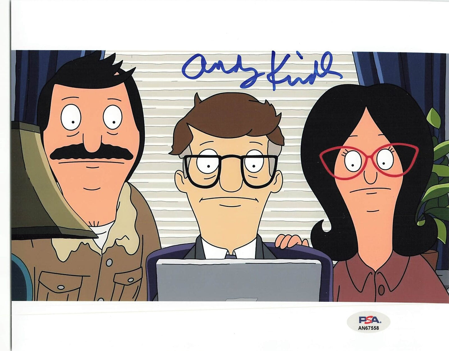 Andy Kindler signed 8x10 photo PSA/DNA Autographed Actor Bob's Burgers