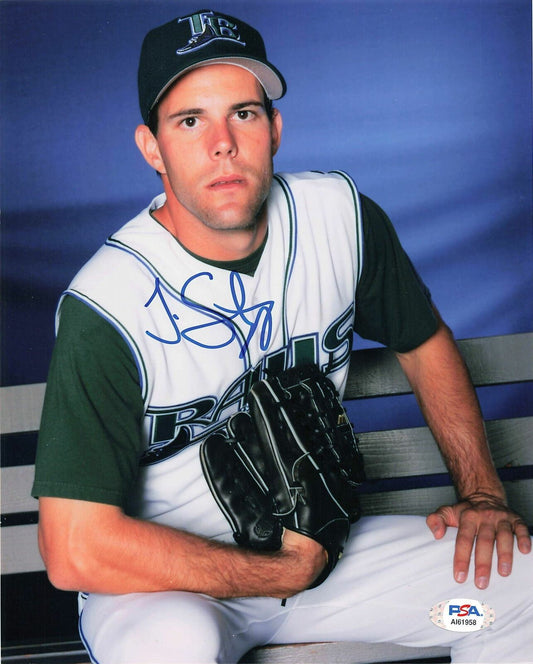 JON SWITZER signed 8x10 photo PSA/DNA Autographed Tampa Bay Rays