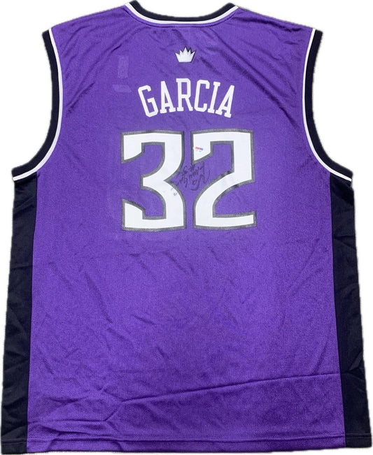 Francisco Garcia signed jersey PSA/DNA Sacramento Kings Autographed