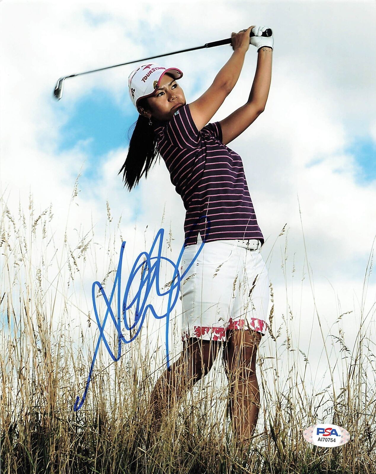 Ai Miyazato signed 8x10 photo PSA/DNA Autographed Golf