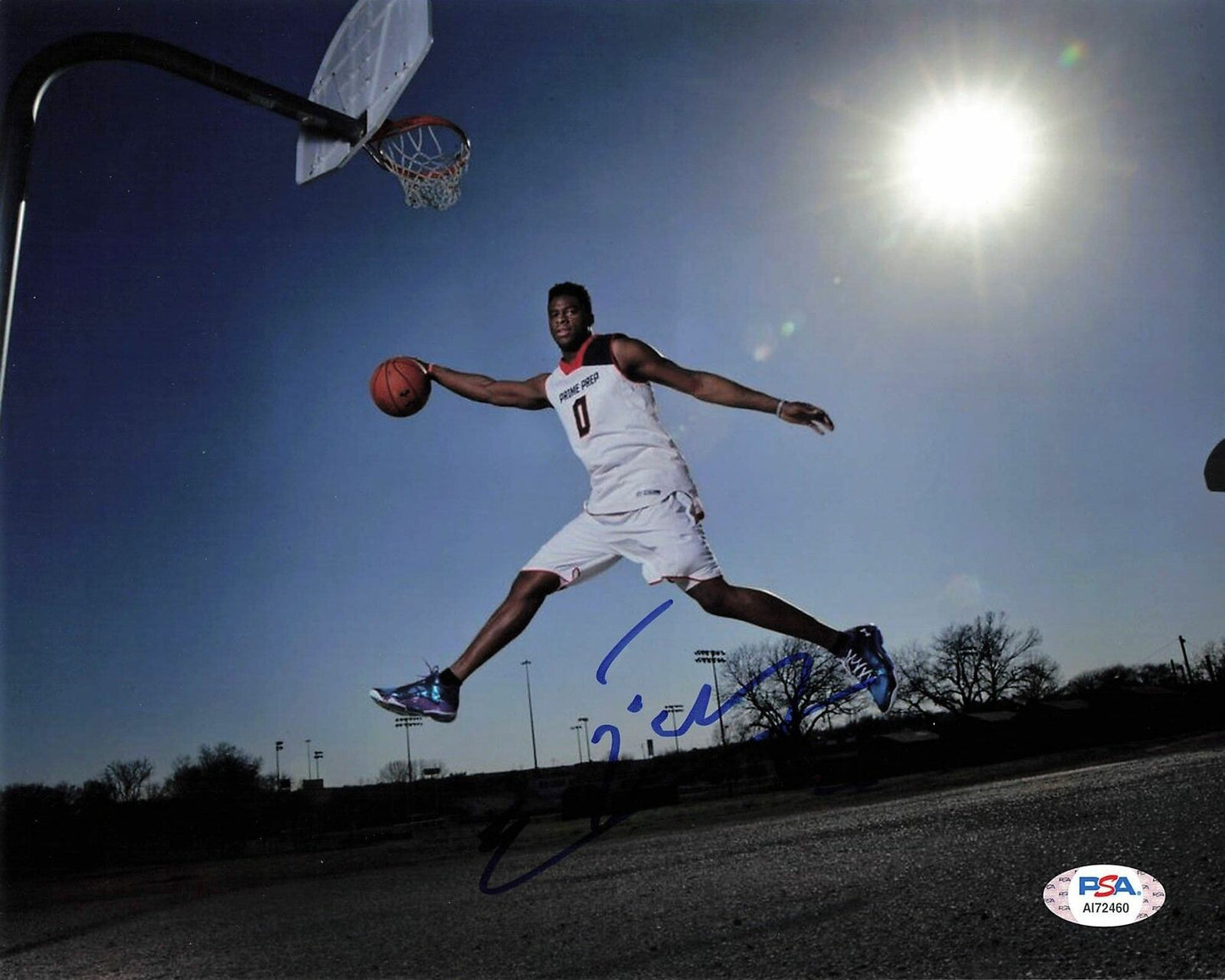 Emmanuel Mudiay signed 8x10 photo PSA/DNA Denver Nuggets Autographed Jazz