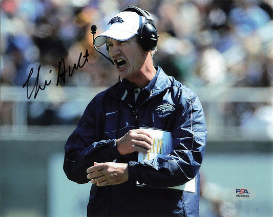 Chris Ault signed 8x10 photo PSA/DNA Autographed