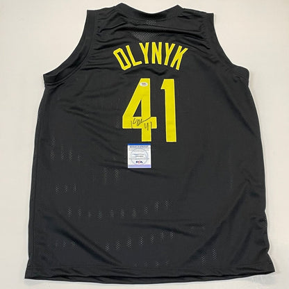 Kelly Olynyk Signed Jersey PSA/DNA Utah Jazz Autographed