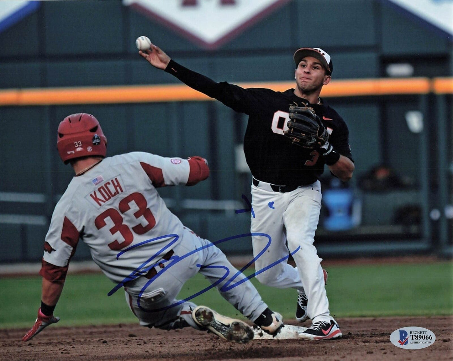 Nick Madrigal signed 8x10 photo BAS Beckett White Sox Autographed