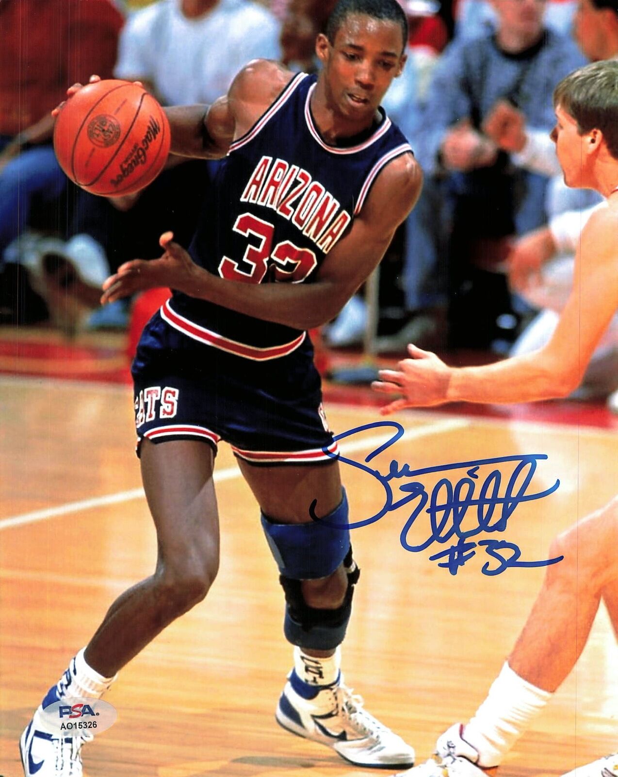 Sean Elliott signed 8x10 photo PSA/DNA New York Knicks Autographed