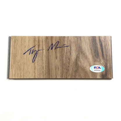 TYRESE MARTIN Signed Floorboard PSA/DNA Autographed Atlanta Hawks