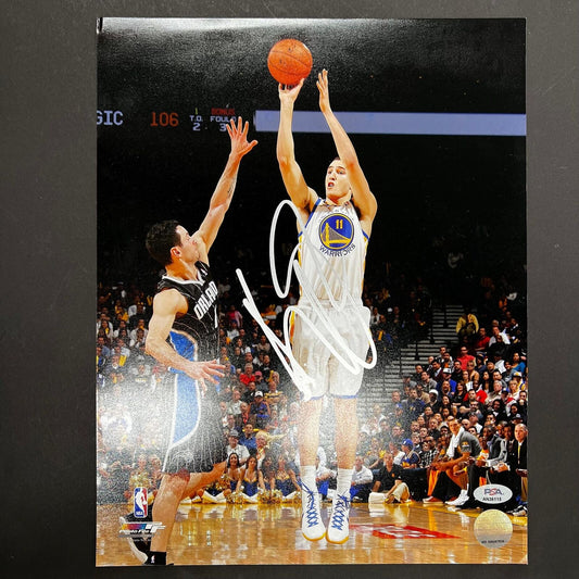 Klay Thompson signed 11x14 photo PSA/DNA Golden State Warriors Autographed