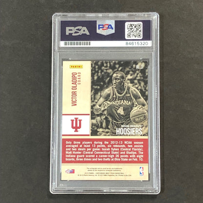 2015-16 Contenders Draft Picks Old School Colors #31 Victor Oladipo Signed card