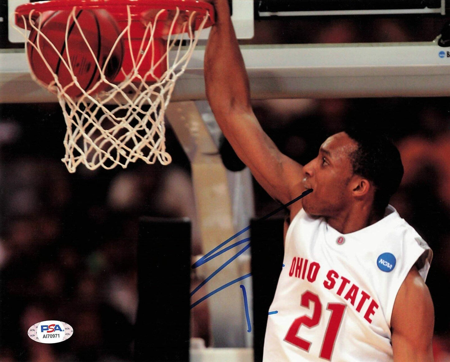 Evan Turner signed 8x10 photo PSA/DNA Ohio State Autographed