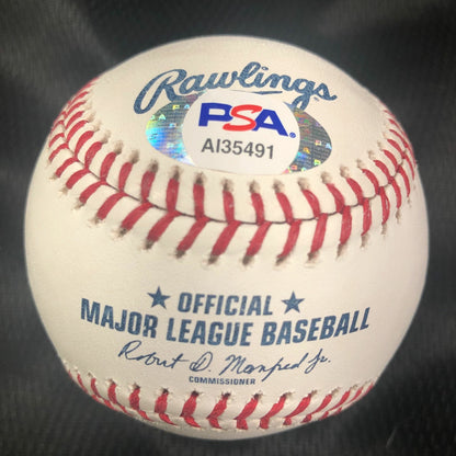 Kieran Lovegrove signed baseball PSA/DNA San Francisco Giants autographed