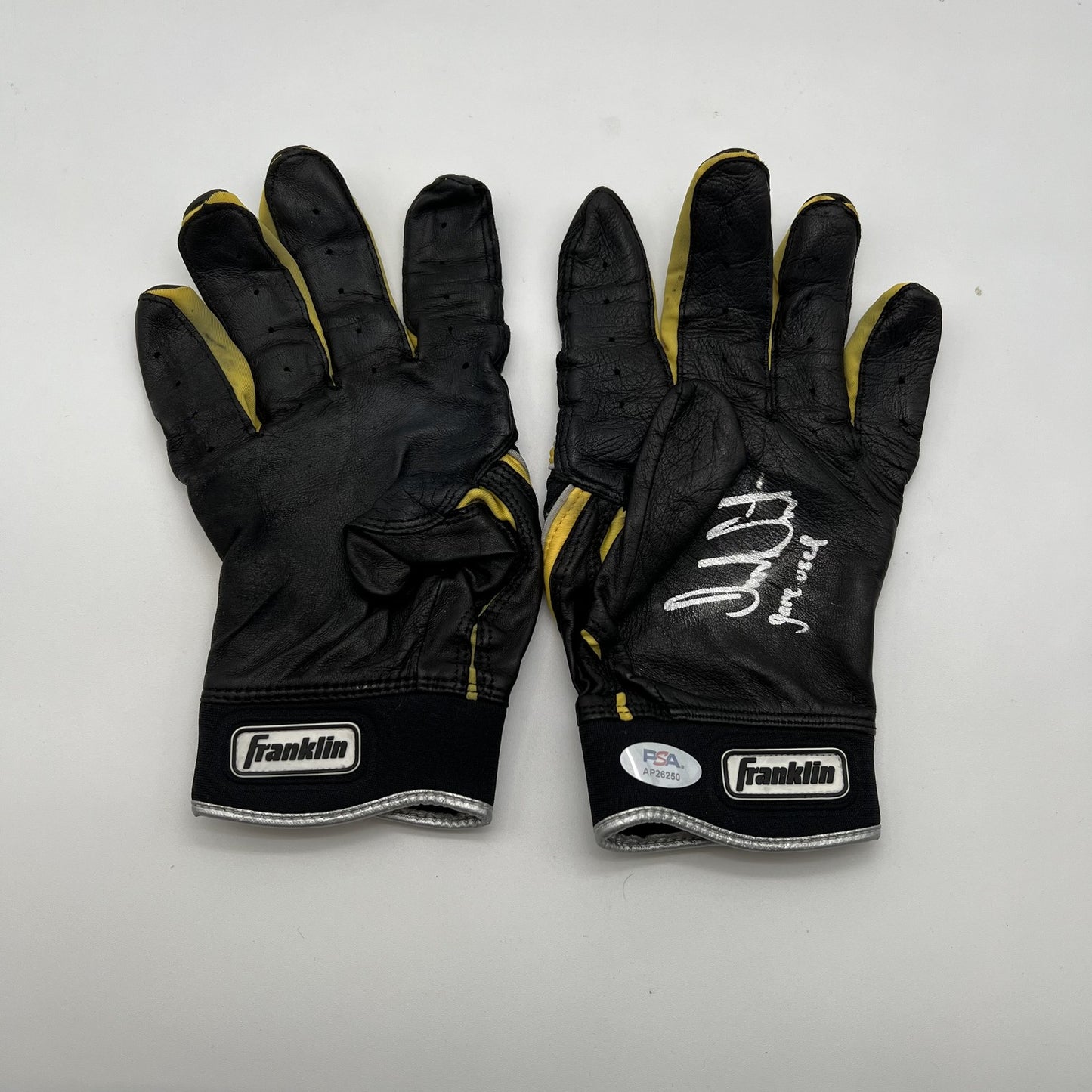 Jack Suwinski Signed Pittsburgh Pirates Batting Gloves