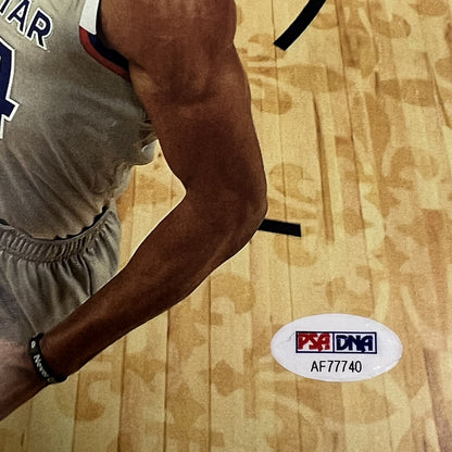 Giannis Antetokounmpo Signed 11x14 Photo PSA Milwaukee Bucks