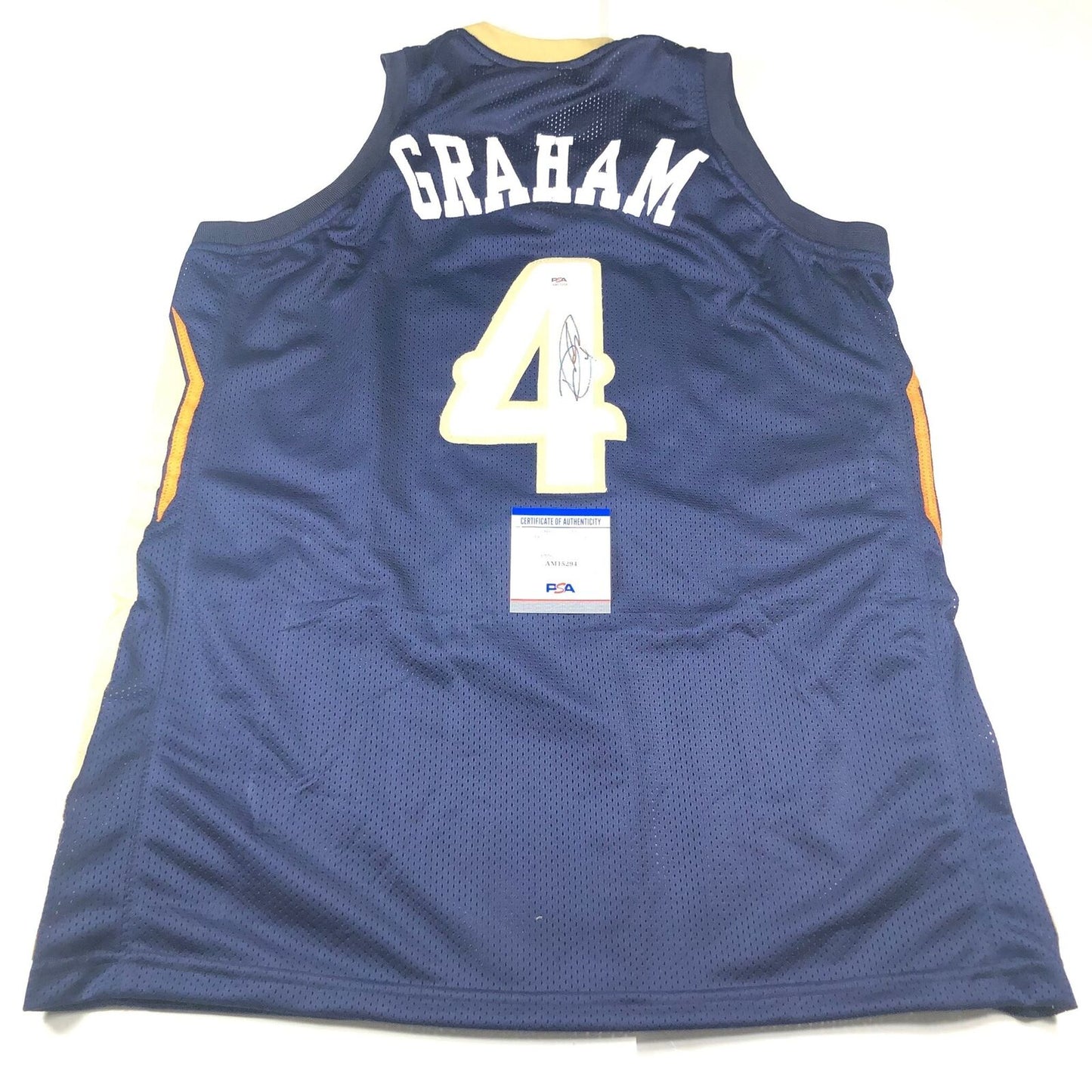 Devonte' Graham Signed Jersey PSA/DNA New Orleans Pelicans Autographed