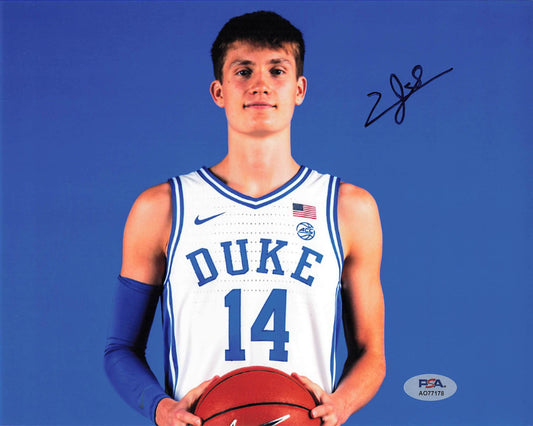 Jaden Schutt Signed Photo PSA Duke