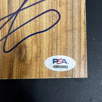 Frank Ntilikina Signed Floorboard PSA/DNA Autographed Hornets