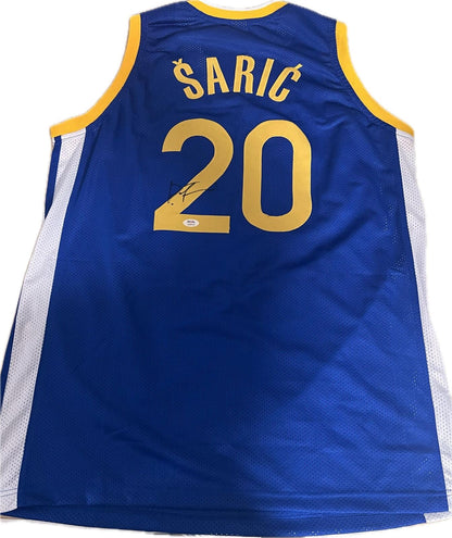 Dario Saric signed jersey PSA/DNA Golden State Warriors Autographed