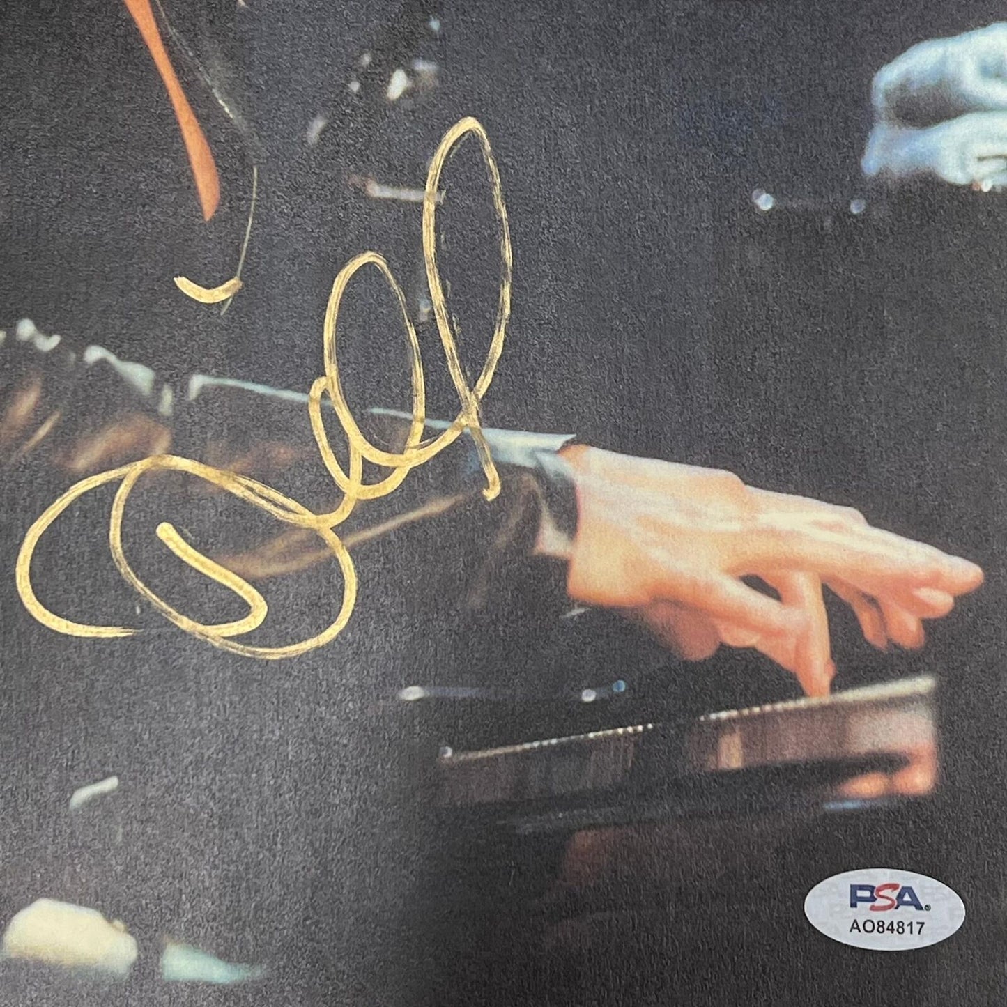Diana Krall Signed Poster PSA Autographed Musician