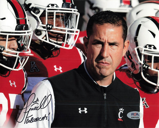 Luke Fickell signed 8x10 photo PSA/DNA Autographed Football Coach