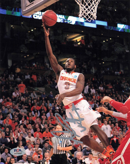 DION WAITERS Signed 8x10 photo PSA/DNA Syracuse Autographed