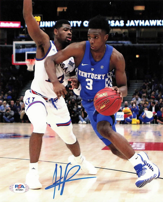 HAMIDOU DIALLO signed 8x10 photo PSA/DNA Kentucky Detroit Pistons Autographed