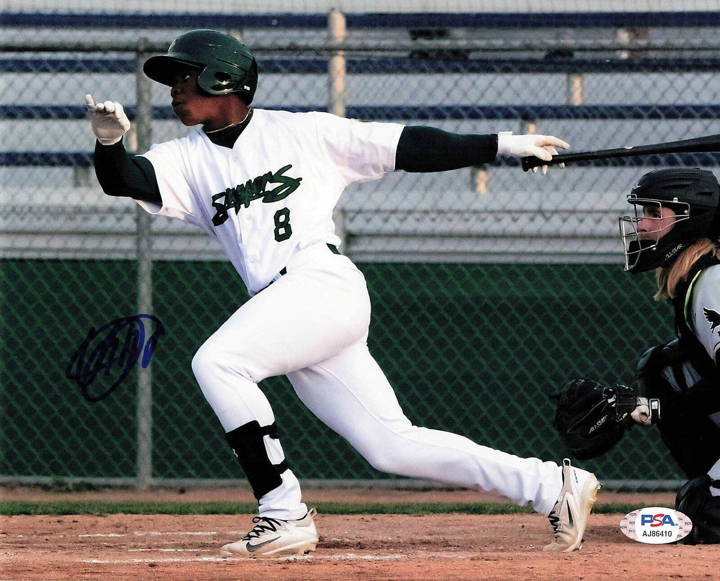 Lazaro Armenteros signed 8x10 photo PSA/DNA Oakland Athletics Autographed