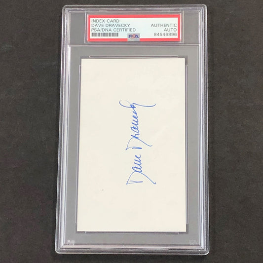 Dave Dravecky Signed Cut PSA/DNA Slabbed Autographed Giants