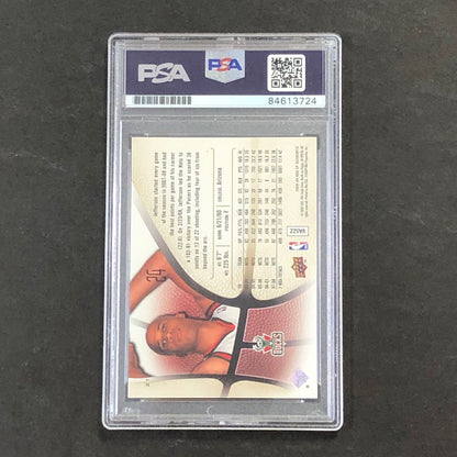 2008-09 SP Authentic #21 Richard Jefferson Signed Card AUTO PSA/DNA Slabbed Buck