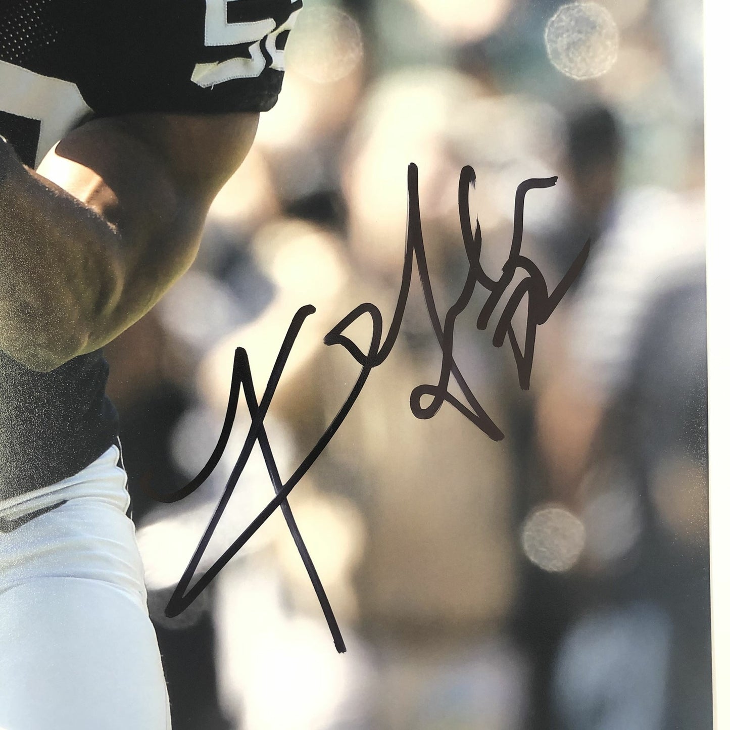Khalil Mack signed 11x14 photo PSA/DNA Oakland Raiders Bears Autographed