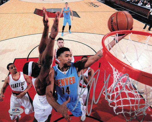 Gary Harris signed 8x10 photo PSA/DNA Denver Nuggets Autographed