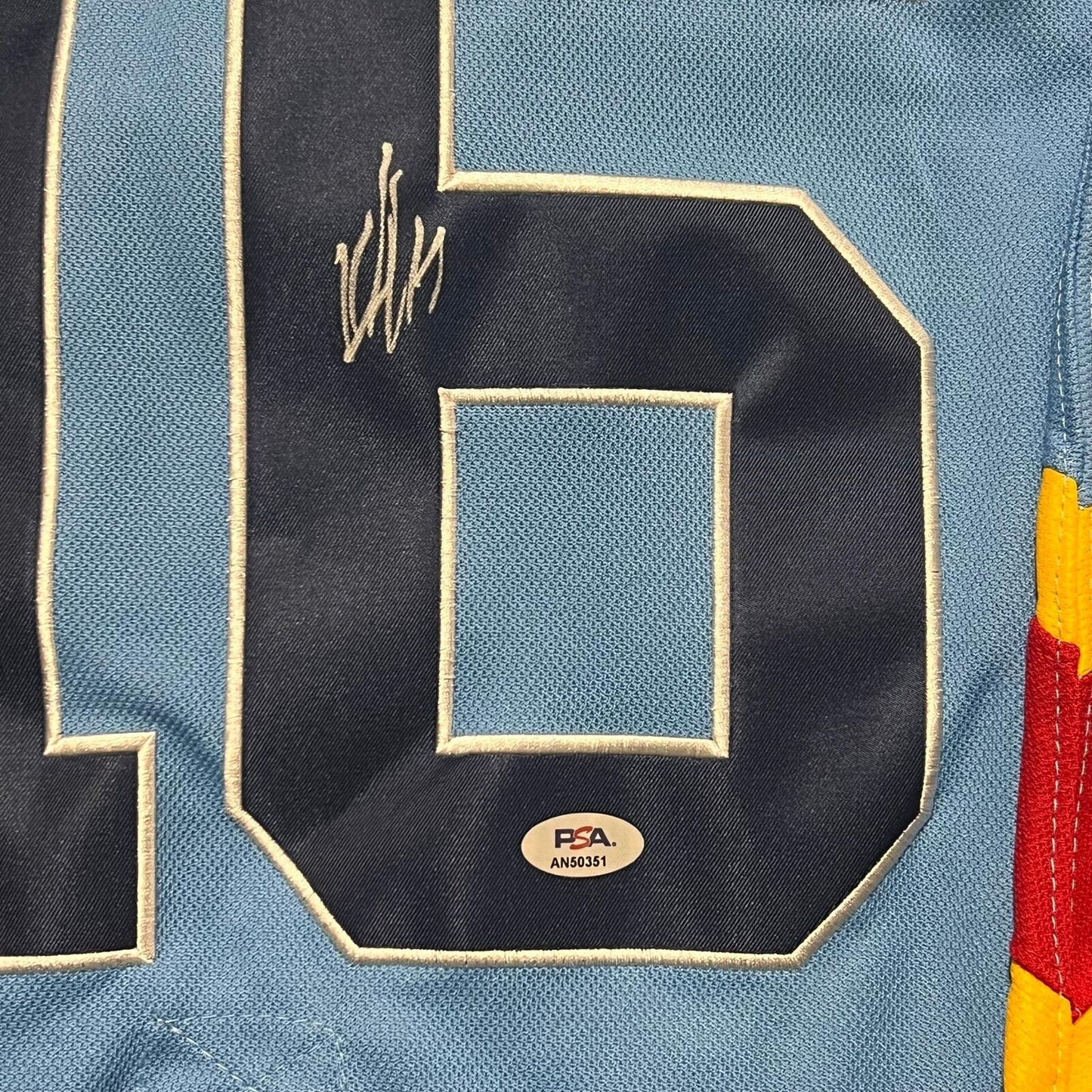 Aleksander Barkov Signed Jersey PSA/DNA Florida Panthers Autographed