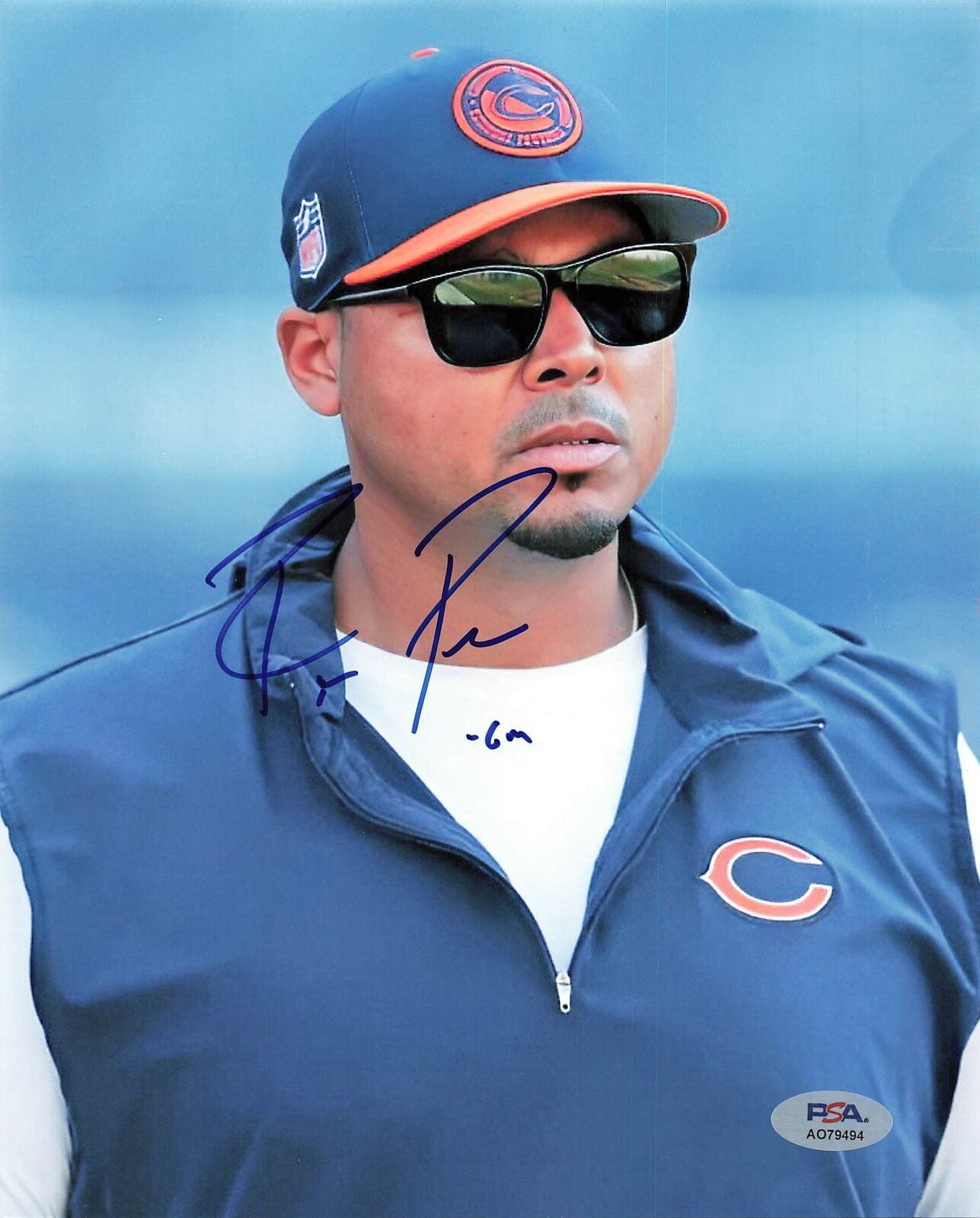 Ryan Poles signed 8x10 Photo PSA/DNA Autographed Bears