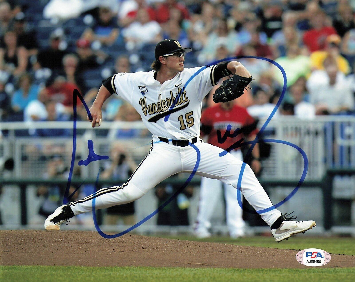 CARSON FULMER signed 8x10 photo PSA/DNA Autographed Vanderbilt