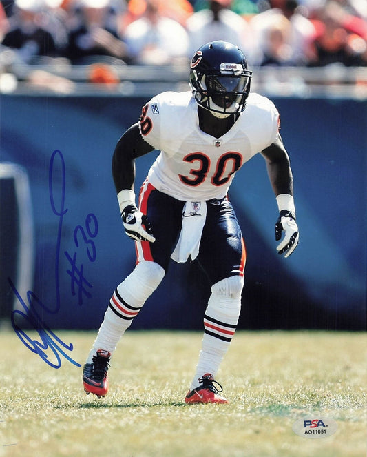 D.J. Moore Signed 8x10 photo PSA/DNA Chicago Bears Autographed