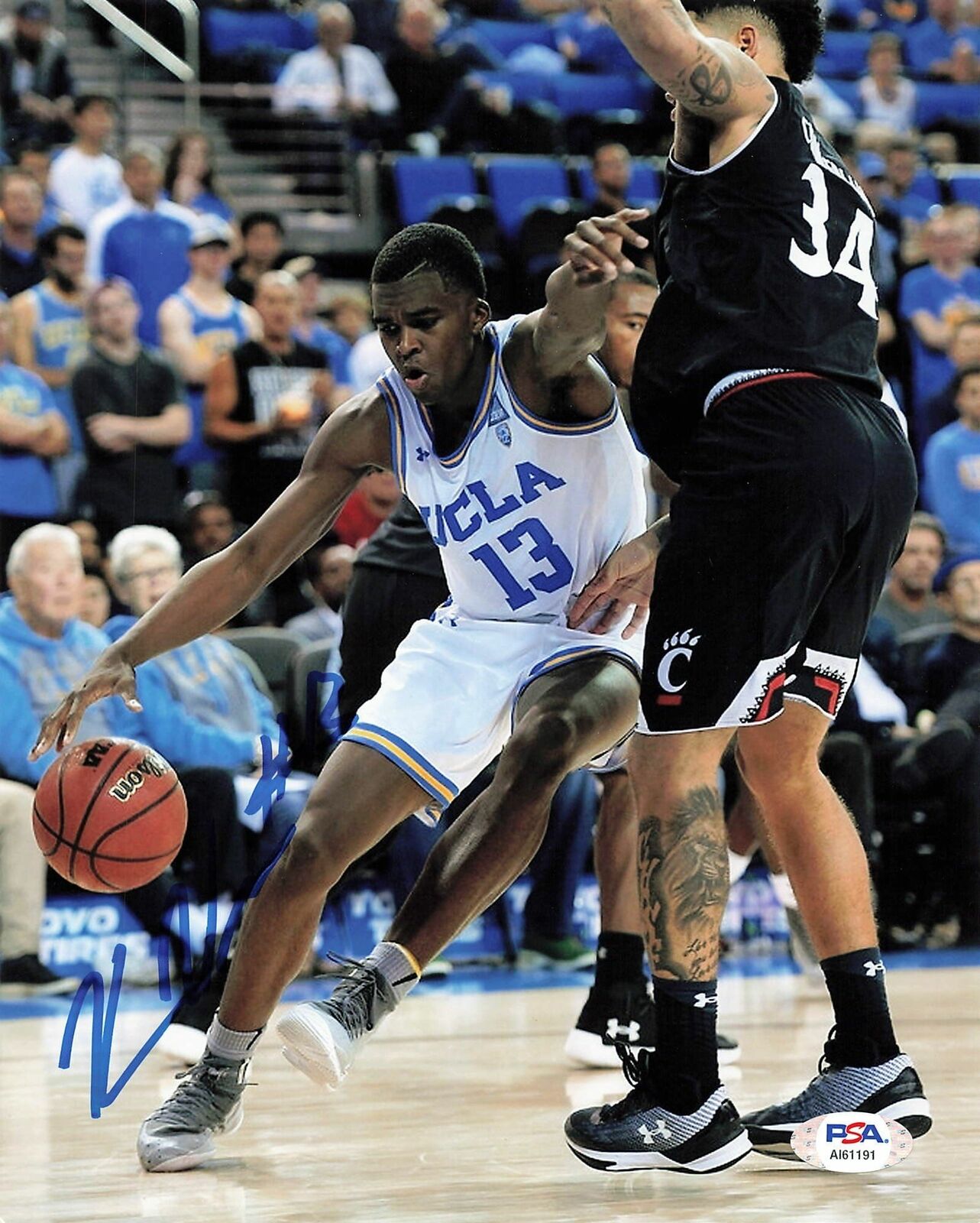 KRIS WILKES signed 8x10 photo PSA/DNA UCLA Bruins Autographed