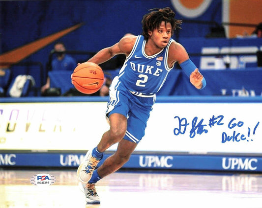 D.J. STEWARD signed 8x10 Photo PSA/DNA Duke Blue Devils Autographed