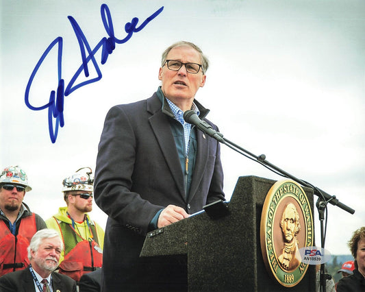 Jay Inslee signed 8x10 photo PSA/DNA Autographed