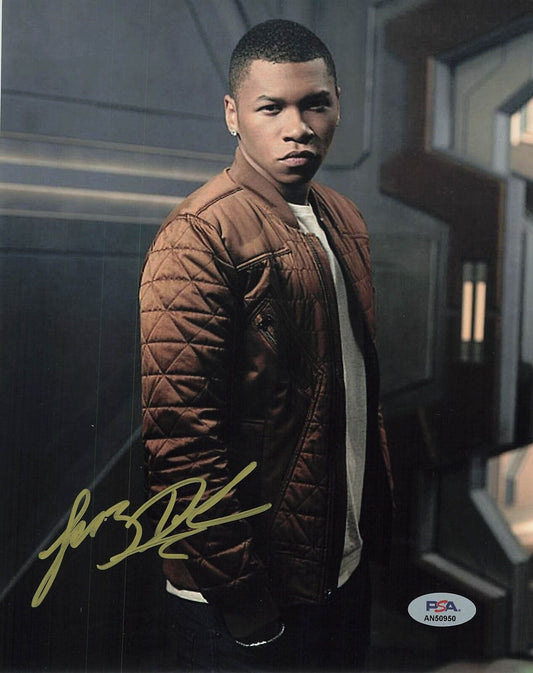 Franz Drameh signed 8x10 photo PSA/DNA Autographed DC