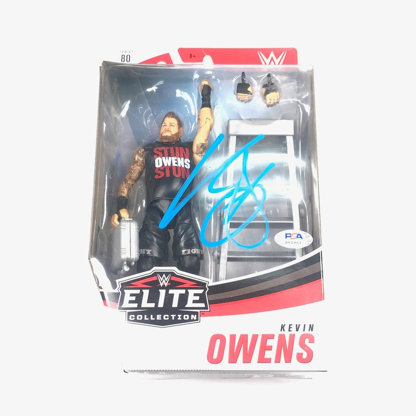 Kevin Owens Signed WWE Elite Collection Figure PSA/DNA Wrestling