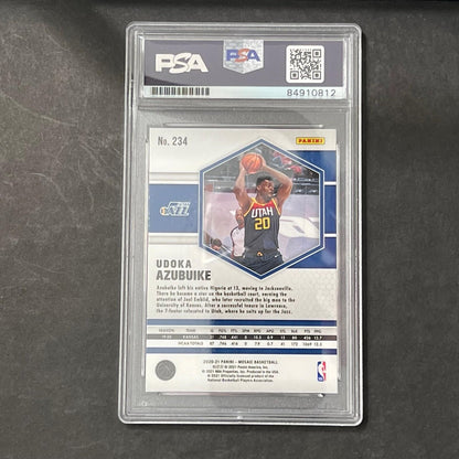 2020-21 Panini Mosiac #234 Udoka Azubuike AUTO 10 Signed Card PSA/DNA Encapsulat