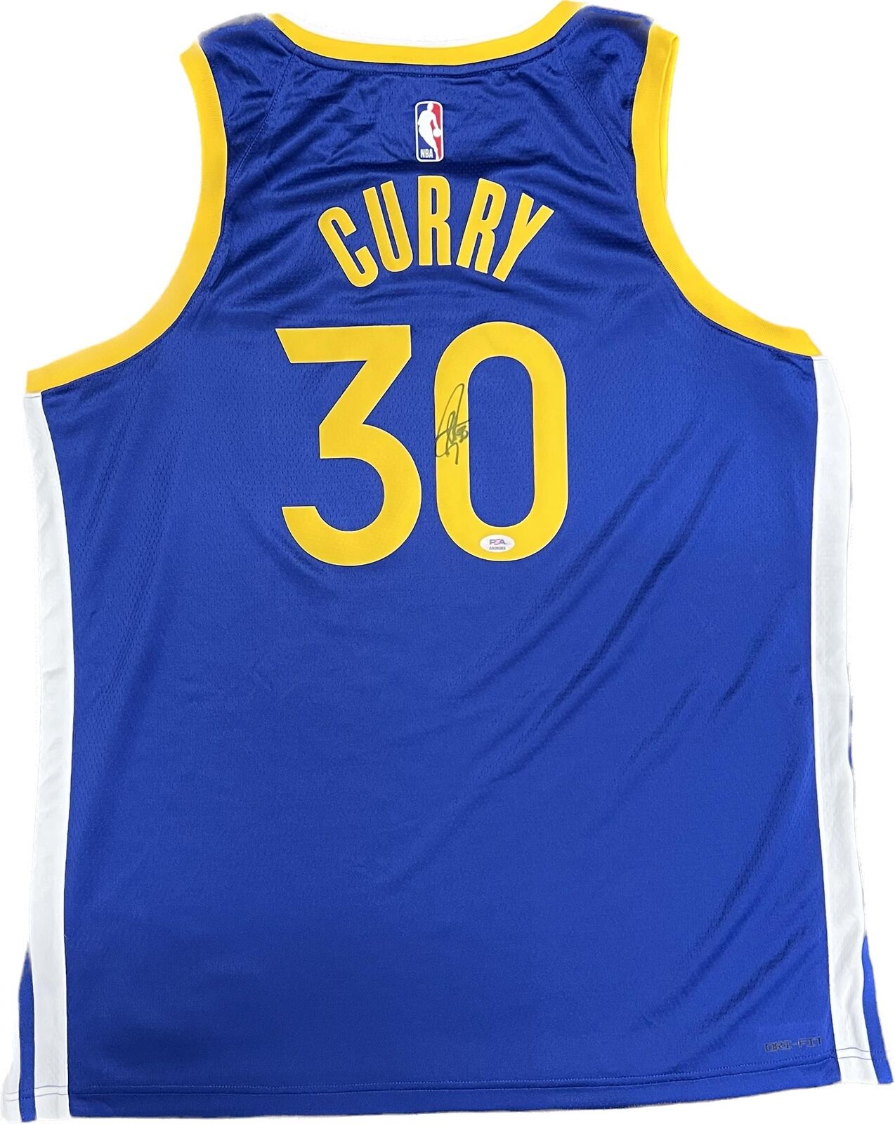 Stephen Curry signed jersey PSA/DNA Golden State Warriors Autographed