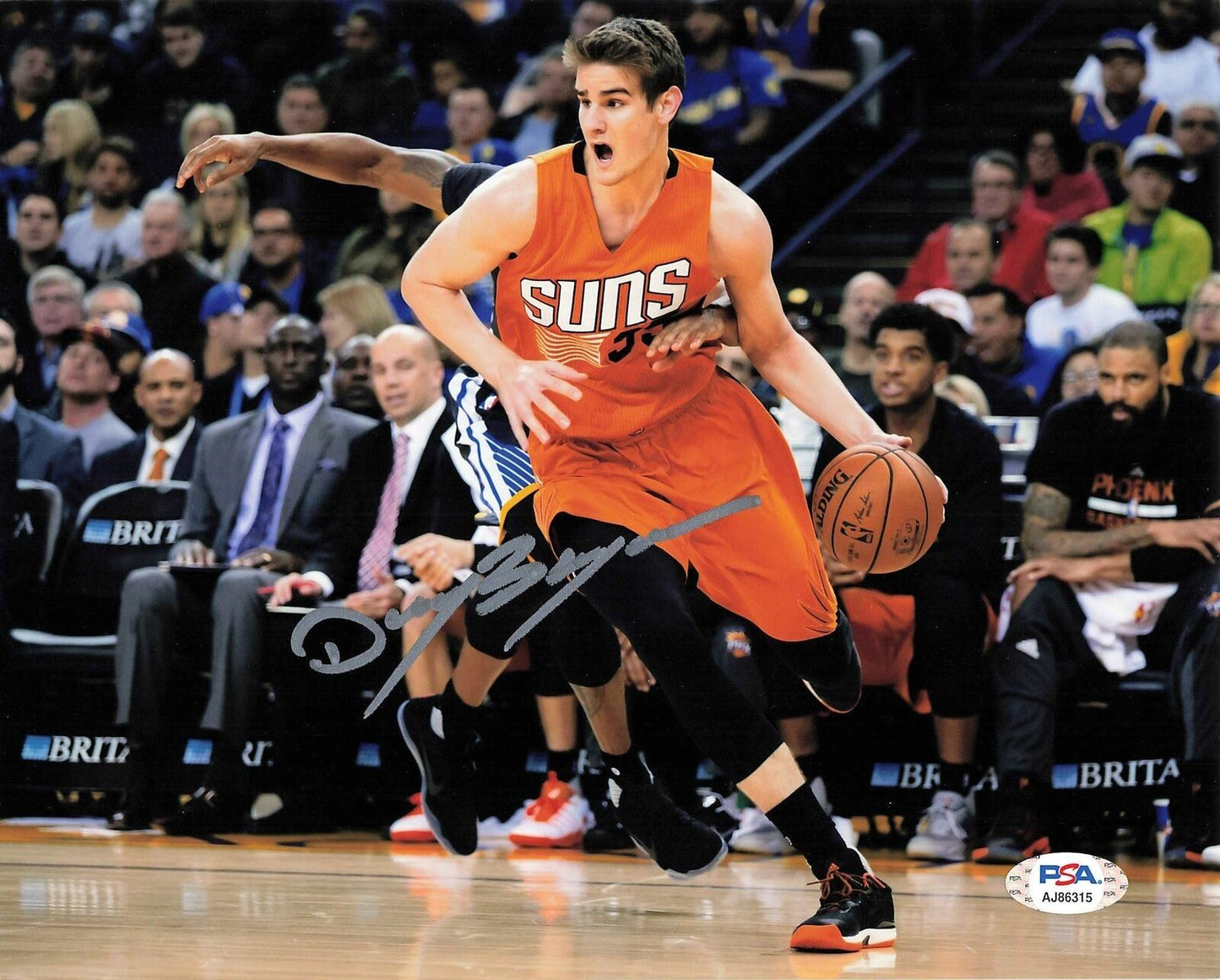 Dragan Bender signed 8x10 photo PSA/DNA Phoenix Suns Autographed