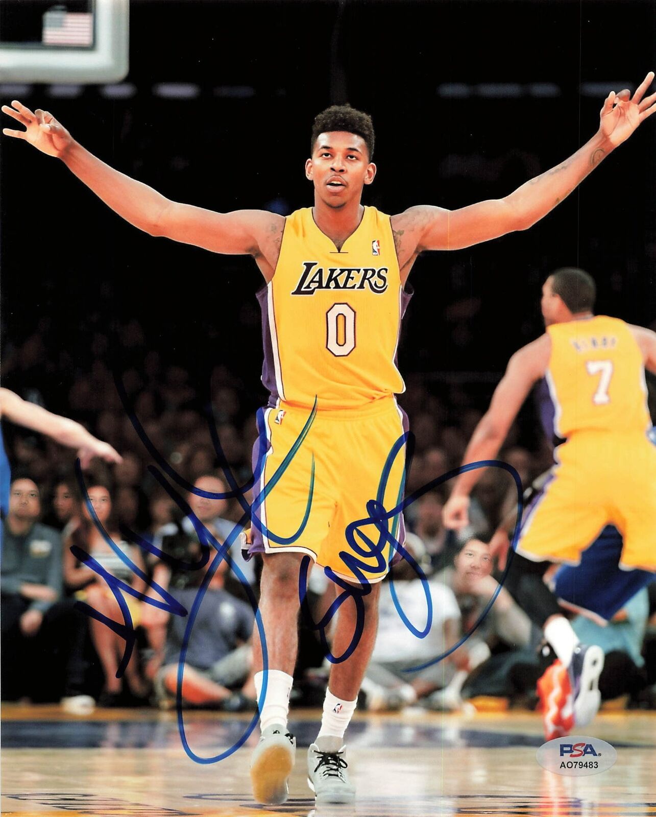 Nick Young signed 8x10 photo PSA/DNA Los Angeles Lakers Autographed