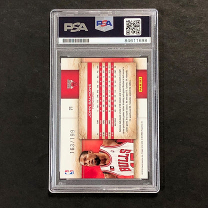 2013-14 Panini Prestige #98 Nikola Pekovic Signed Card AUTO PSA Slabbed Timberwo