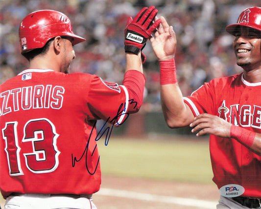 MAICER IZTURIS signed 8x10 photo PSA/DNA Los Angeles Angels Autographed