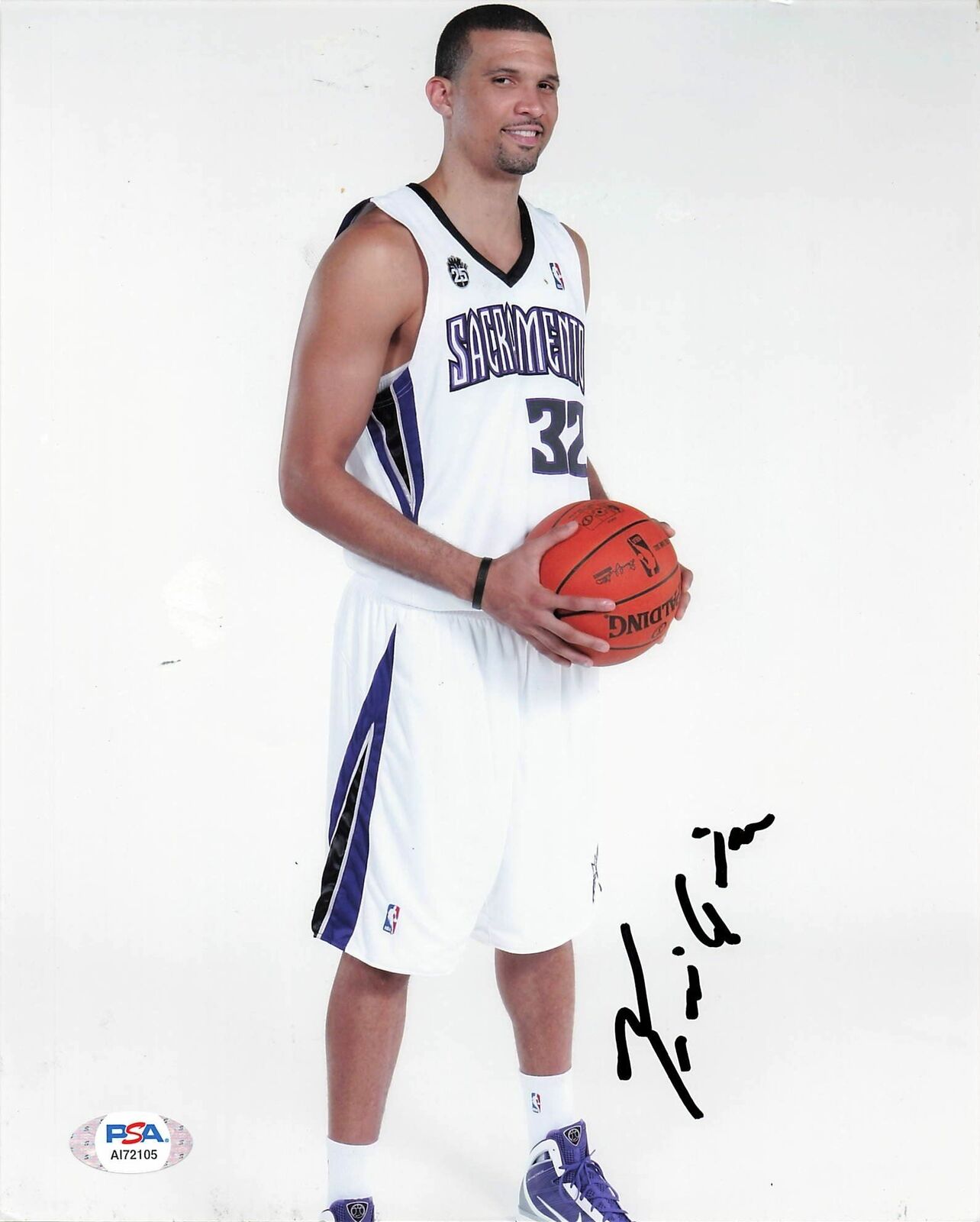 Francisco Garcia signed 8x10 photo PSA/DNA Sacramento Kings Autographed